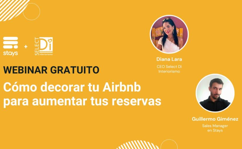 Webinar: Diseño de Interiores para renta vacacional