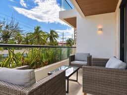 Moderno Depa con Cama King, Terraza Privada y A/C - Imagen 3