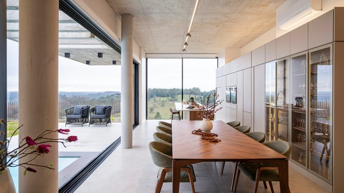 Maximizar el espacio con puertas corredizas